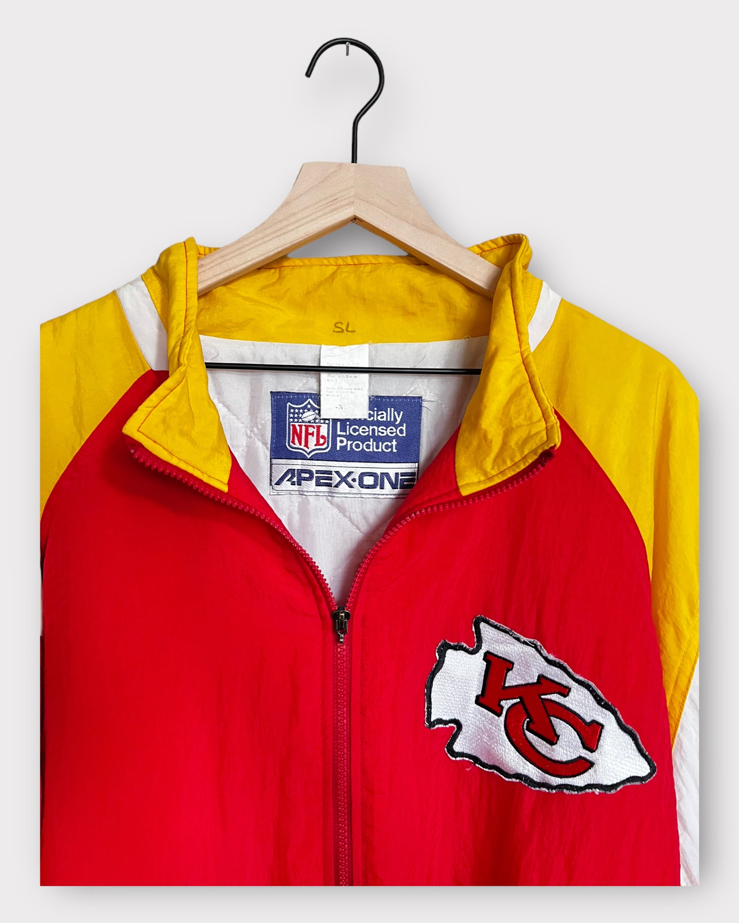 Vintage Kansas City Chiefs Full Zip Jacket Men’s XL