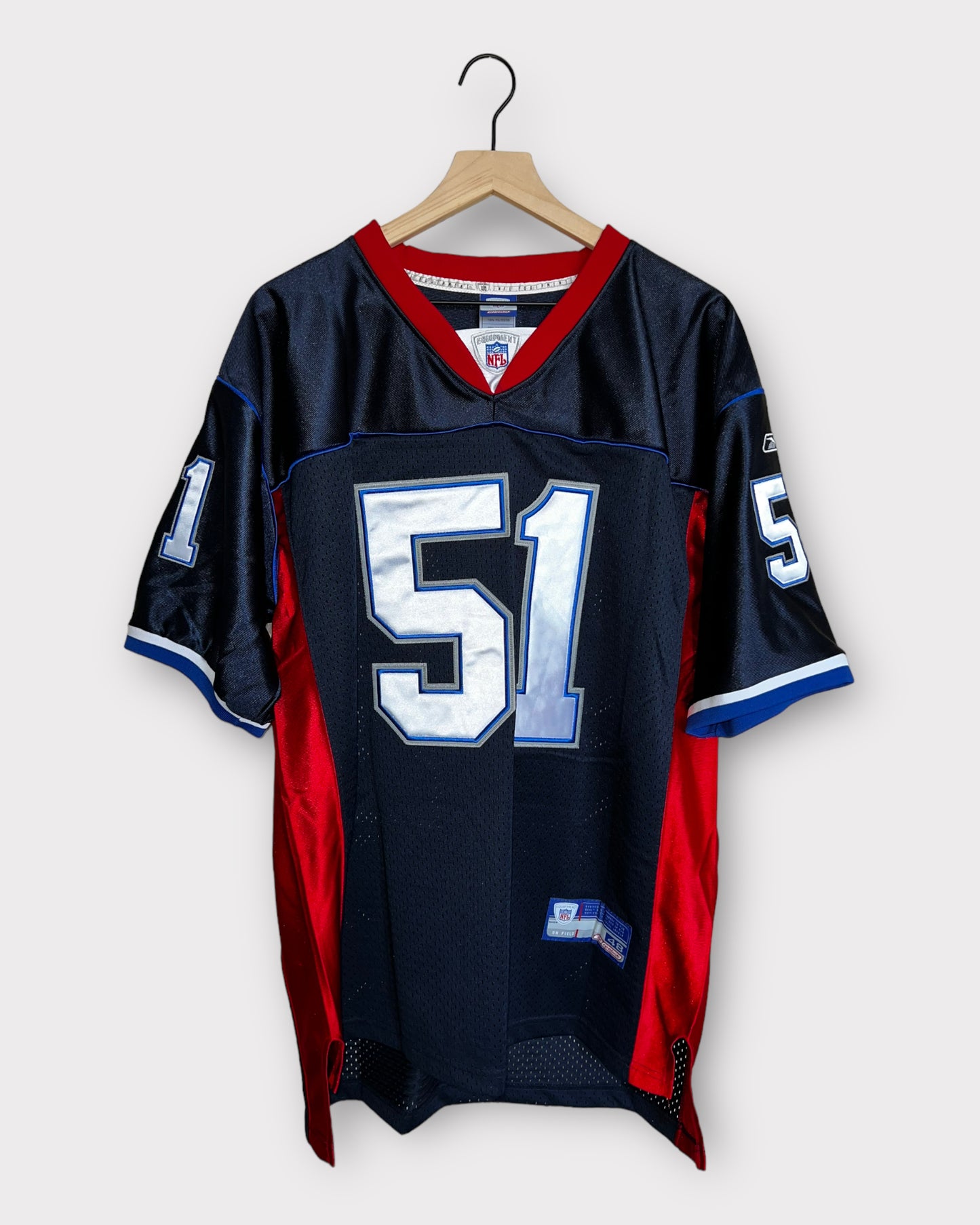 Vintage Reebok Buffalo Bills Takeo Spikes NFL Jersey Size 48