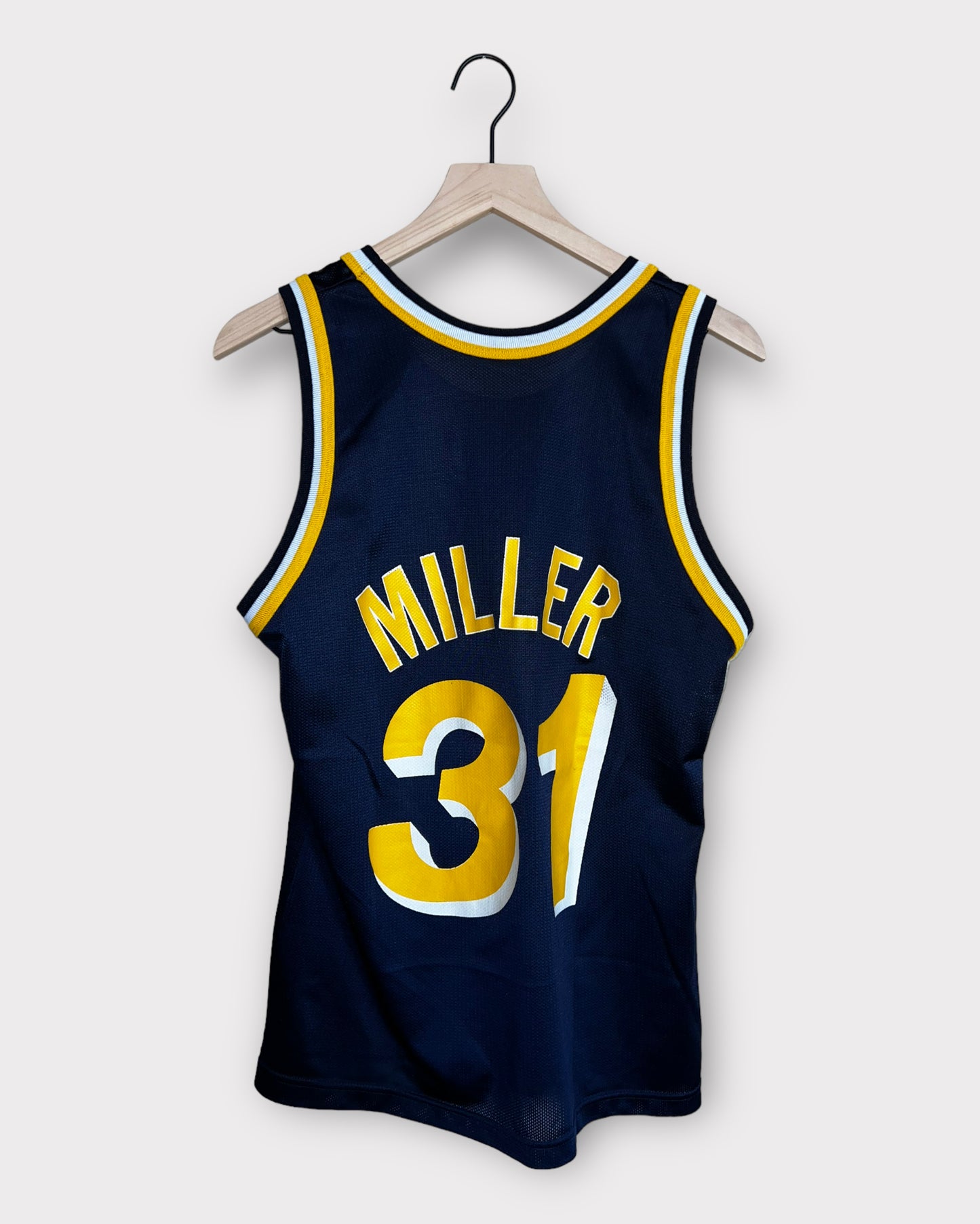 Vintage Champion Indiana Pacers Reggie Miller NBA Jersey Size 40